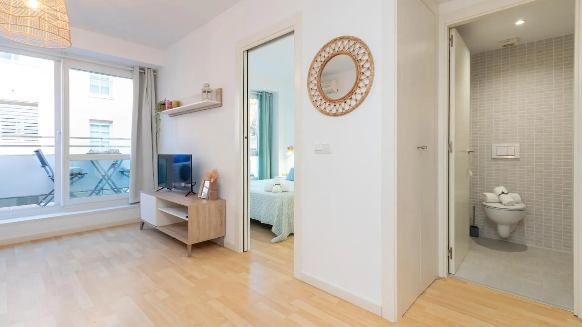 Acogedor Apartamento Junto Al Mar パラモス 0*,
